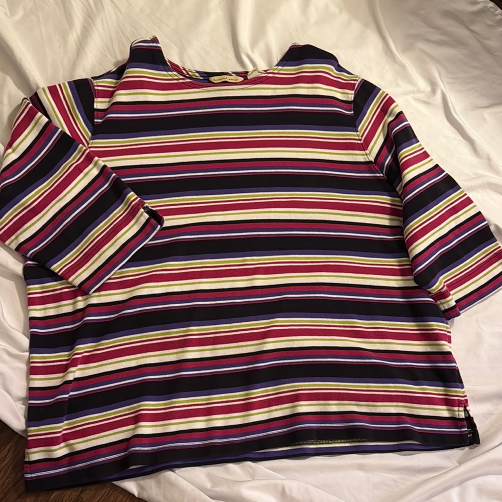 Striped Long Sleeve Top